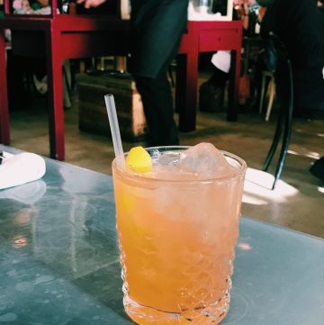 Shaddocks Path cocktail in glass