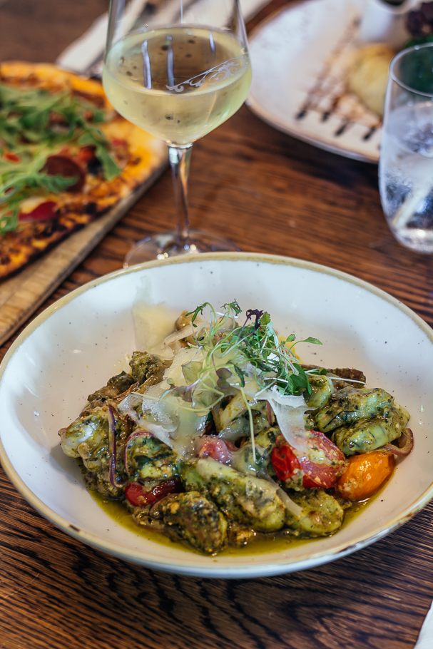 Spinach and ricotta gnocchi