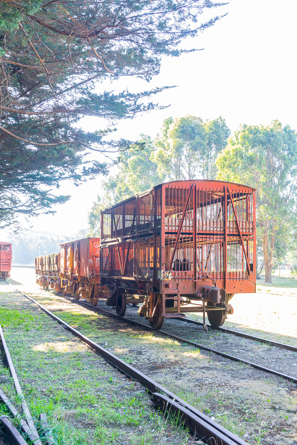 old railway carriage